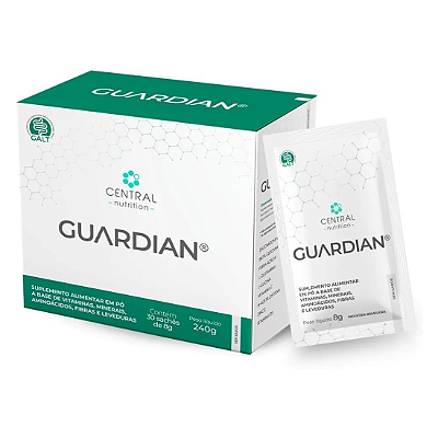 Guardian Central Nutrition – Sabor Manga – 30 Sachês de 8,5g