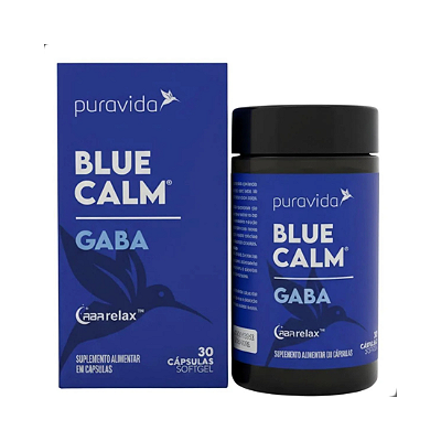 BLUE CALM ( GABA ) 30 CAPS - PURAVIDA