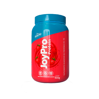 JOYPRO PROTEIN - SABOR IOGURTE DE MORANGO C/ FRAMBOESA - POUCH 900g - SHARK PRO