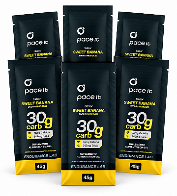 Gel Pace It Hidrogel 30g Car | Sweet Banana 45g - 6und