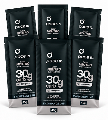 Gel Pace It Hidrogel 30g Car | Neutro 45g - 6und