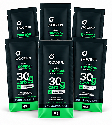 Gel Pace It Hidrogel 30g Car | Tropical 45g - 6und