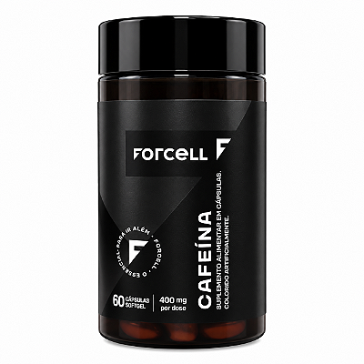 Cafeína - 60 cápsulas | FORCELL