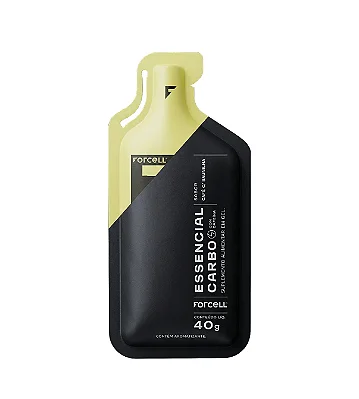 Gel Essencial Carbo Com Cafeina- 27g de Carboidratos Sabor Baunilha Com Café | Forcell