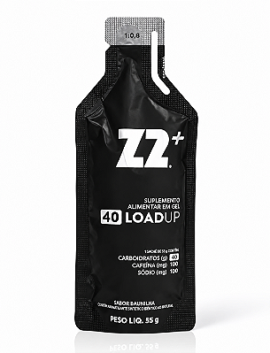Energy Gel Z2 + Load Up-40g de Carboidrato- Cafeína CX/ 5un