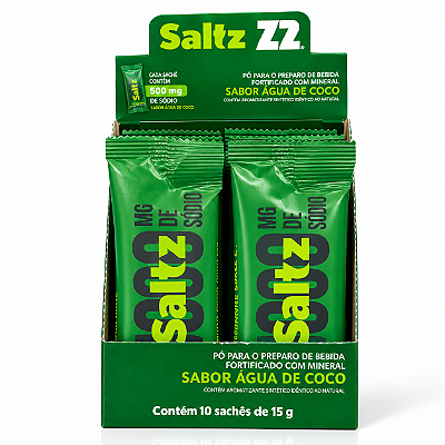 Eletrólitos Saltz 500 Sabor Coco - Cx 10un