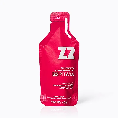 Energy Gel Z2 -Pitaya 25g de Carboidrato- CX/ 5un