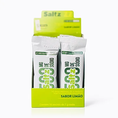 Eletrólitos Saltz 500 Sabor Limão Zero - Cx 10un
