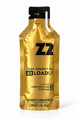 Energy Gel Z2 + Load Up Neutro-40g de Carboidrato-300mg Sódio CX/ 10un