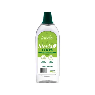 Adoçante Stevia LeveVida 100ml Natural Zero Calorias