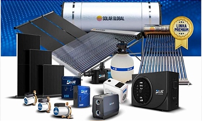 Aquecedor solar Tubular