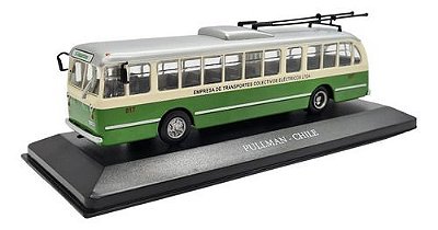 Miniatura Ônibus Pullman Chile Metal 1:72