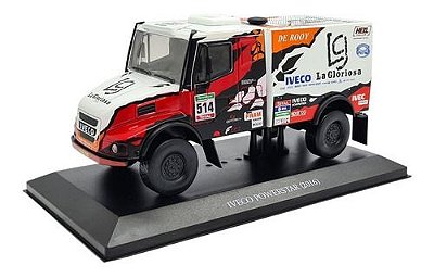 Miniatura Caminhão Iveco Powerstar Rally Dakar Metal 1:43