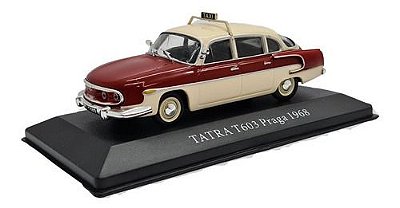Miniatura Tatra T603 Praga 1968 Taxis Do Mundo 1:43