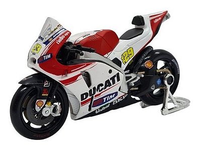 Miniatura Moto Ducati Gp15 Andrea Iannone Metal 1:18