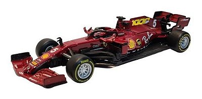 Miniatura Fórmula 1 F1 Ferrari Sf1000 Sebastia Vettel 5 1:43