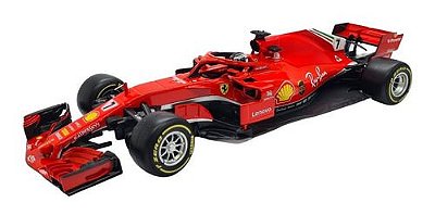 Miniatura Fórmula 1 F1 Ferrari Sf71h K. Haikkonen Metal 1:18