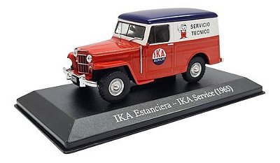 Miniatura Ika Estanciera Serviço 1965 Argentina Metal 1:43