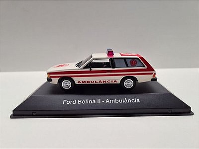 Miniatura Ford Belina Ii Ambulância Carros De Serviço 1:43