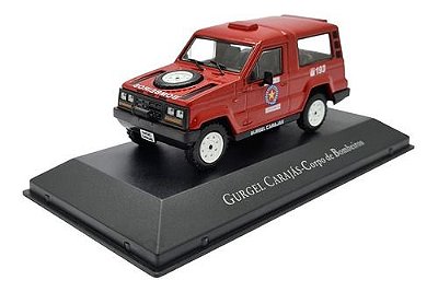 Miniatura Gurgel Carajás Bombeiros Carros De Serviço 1:43
