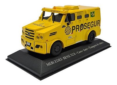 Miniatura Mercedes Benz 712e Carro Forte Prosegur Metal 1:43