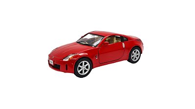 Miniatura Nissan 350z Vermelho Metal 1:34