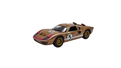 Miniatura Ford GT40 MK2 Race Marron 1:32