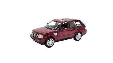 Miniatura Land Rover Range Rover Sport Bordô 1:38