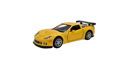 Miniatura Chevrolet Corvette C6R Amarelo 1:36