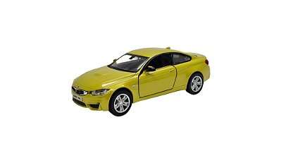 Miniatura BMW M4 Dourado 1:36
