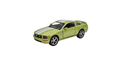 Miniatura Ford Mustang GT 2006 Verde 1:38