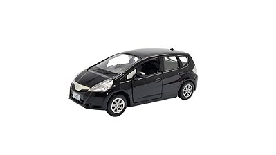 Miniatura Honda Fit Preto RMZ 1:36