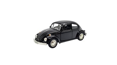 Miniatura Volkswagen Fusca Preto RMZ 1:32