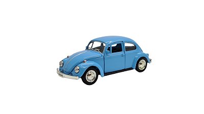 Miniatura Volkswagen Fusca Azul Claro RMZ 1:32