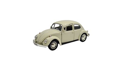 Miniatura Volkswagen Fusca Bege RMZ 1:32