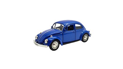 Miniatura Volkswagen Fusca Azul RMZ 1:32