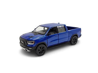 Miniatura Dodge Ram 1500 2019 Azul Metal 1:46