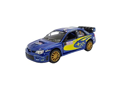 Miniatura Subaru Impreza Wrc 2007 Azul Metal 1:36