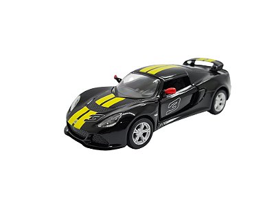 Miniatura Lotus Exige S 2012 Preto Metal 1:32