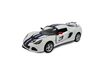 Miniatura Lotus Exige S 2012 Branco Metal 1:32