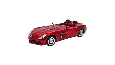 Miniatura Mercedes Benz SLR Vermelho Acende Luz/som 1:32