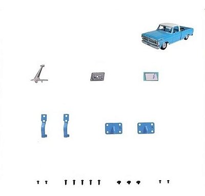 Fascículo Nº 60 Pick Up Ford F 100 Escala 1:8 Salvat