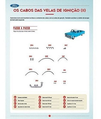 Fascículo Nº 26 Pick Up Ford F100 Escala 1:8 Salvat