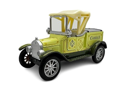 Miniatura Locomobile Classic II Antigo Verde Metal 1:32