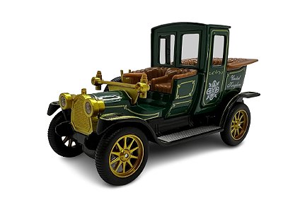 Miniatura Locomobile Classic II Antigo Verde Metal 1:32