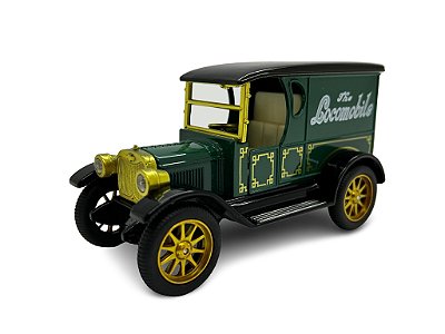 Miniatura Locomobile Classic Antigo Verde Metal 1:32