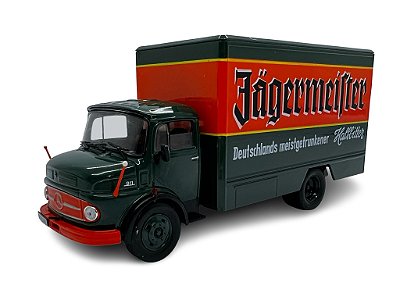 Miniatura Caminhão Mercedes Benz 911 Jagermeister 1:43