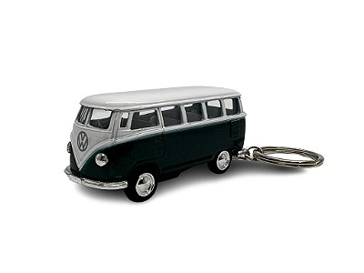 Miniatura Chaveiro Volkswagen Kombi Verde Metal 1:64
