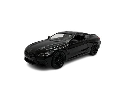 Miniatura BMW M8 Competition Coupe Preto Metal 1:38