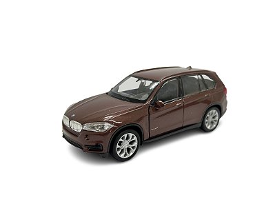 Miniatura BMW X5 Marrom Welly Metal 1:36